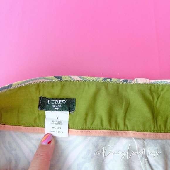 J.Crew Slub Fresco Stretch Mini Skirt Size 2 - Picture 4 of 8